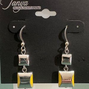 High-End Department Store Designer One of Kind Statement Earrings